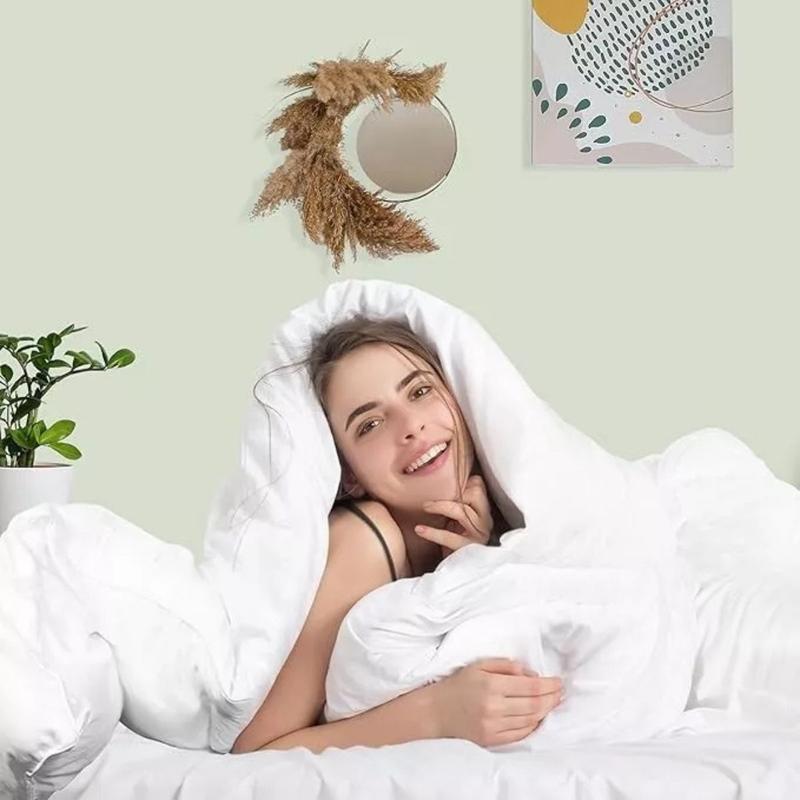 MicroFiber Duvet Quilt 16.5 Tog Extra Deep Hotel Quality - All Sizes, White 4
