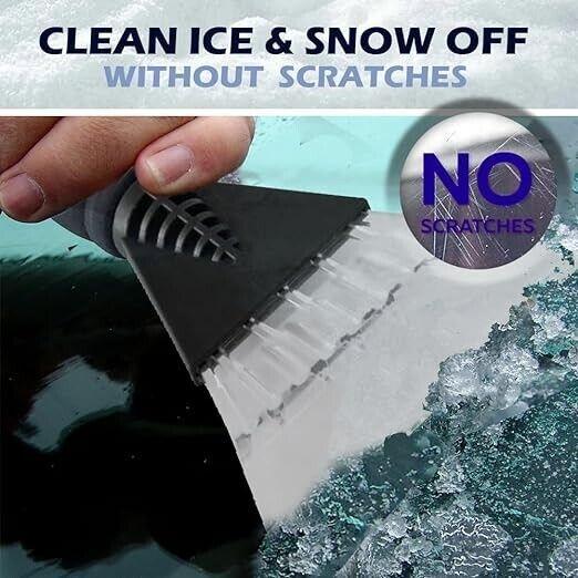 Bluecol Premium Car Windscreen Ice Scraper Frost Free Windshield De-Icer 3