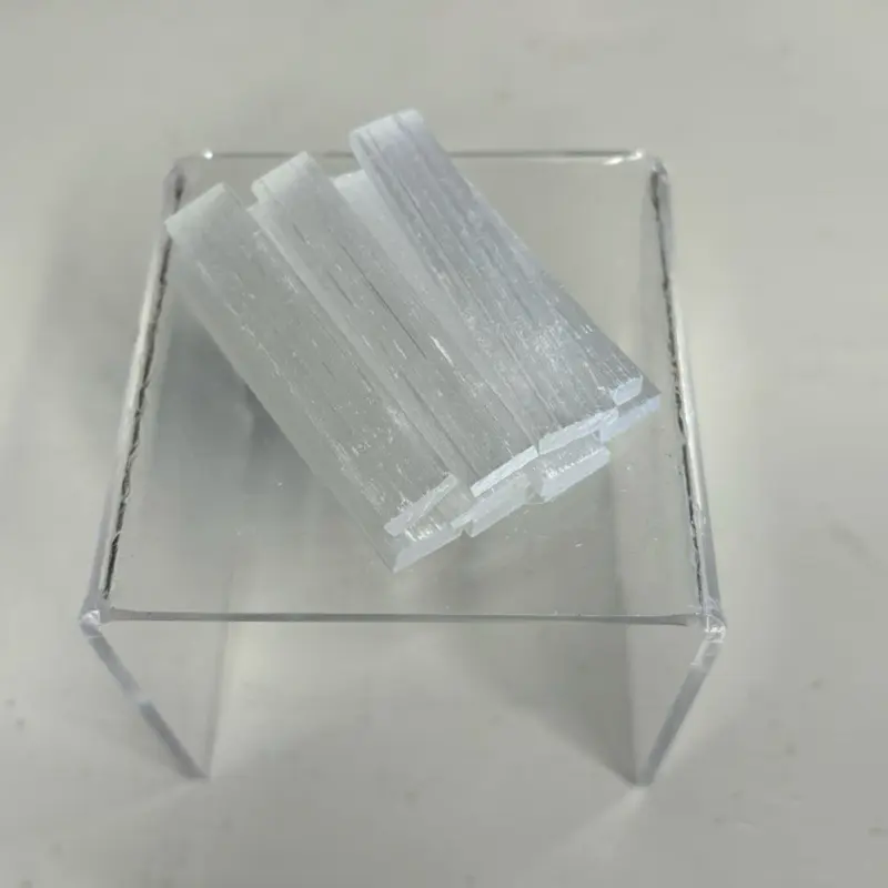 Small Selenite Stick x1 - Satin Spar Selenite wand 2