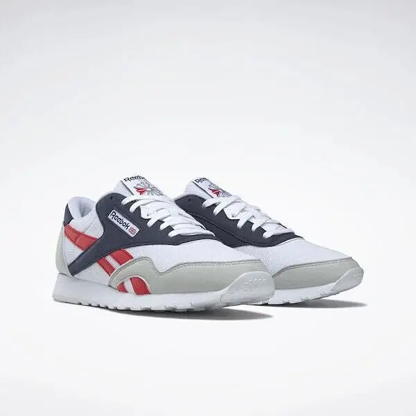 Mens Reebok Classic Nylon Trainers Classics White GW8357