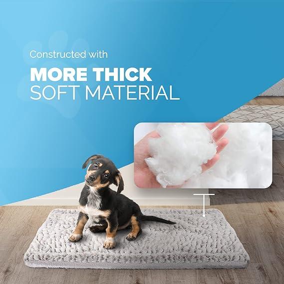 Pet Bed - Self Heating Thermal Pads - Calming Mat Blanket for Indoors & Outdoors - Suited to Household Animals - Plush, Washable, Non-Electric & Noiseless Heat Pad (70 x 47cm) 2
