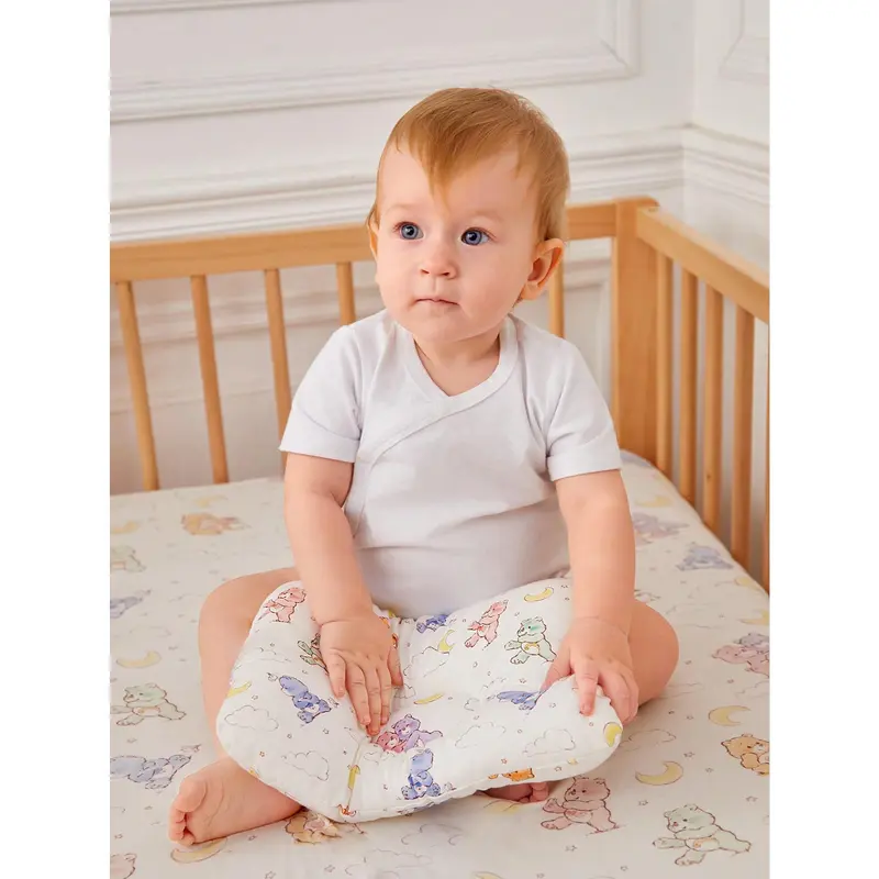 X Care Bears Cute And Comfortable Cartoon Bear Patterned Cotton Baby Positioning Pillow, Love Valentine Gifts 2