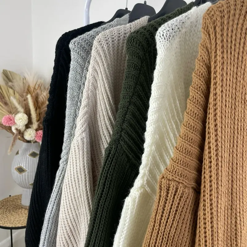 BALLOON  SLEEVE CARDIGAN 1