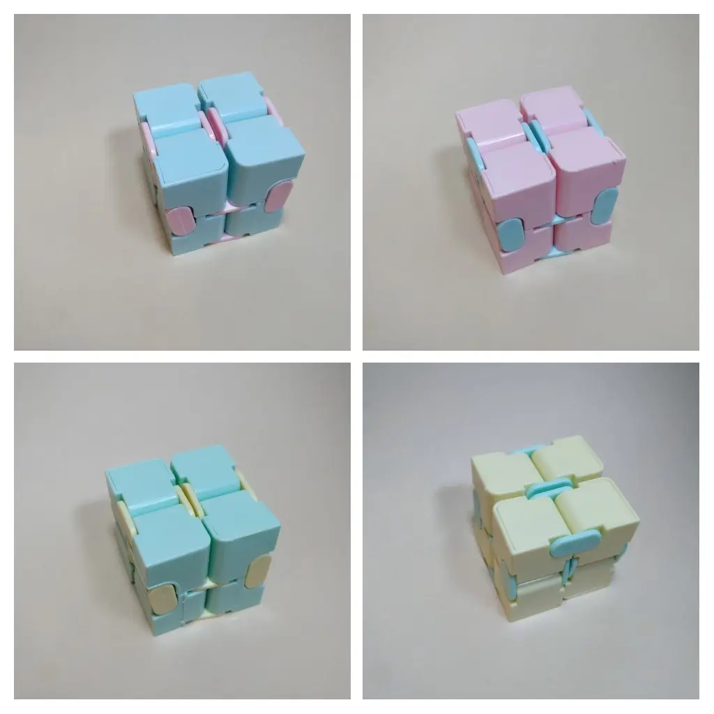 Sensory Infinity Cube Stress Fidget Toys Autism Anxiety Relief Kids Adults Gift