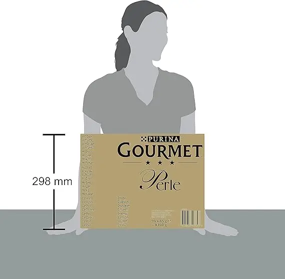 GOURMET Perle Chef's Collection in Gravy Wet Cat Food 96x85g 3