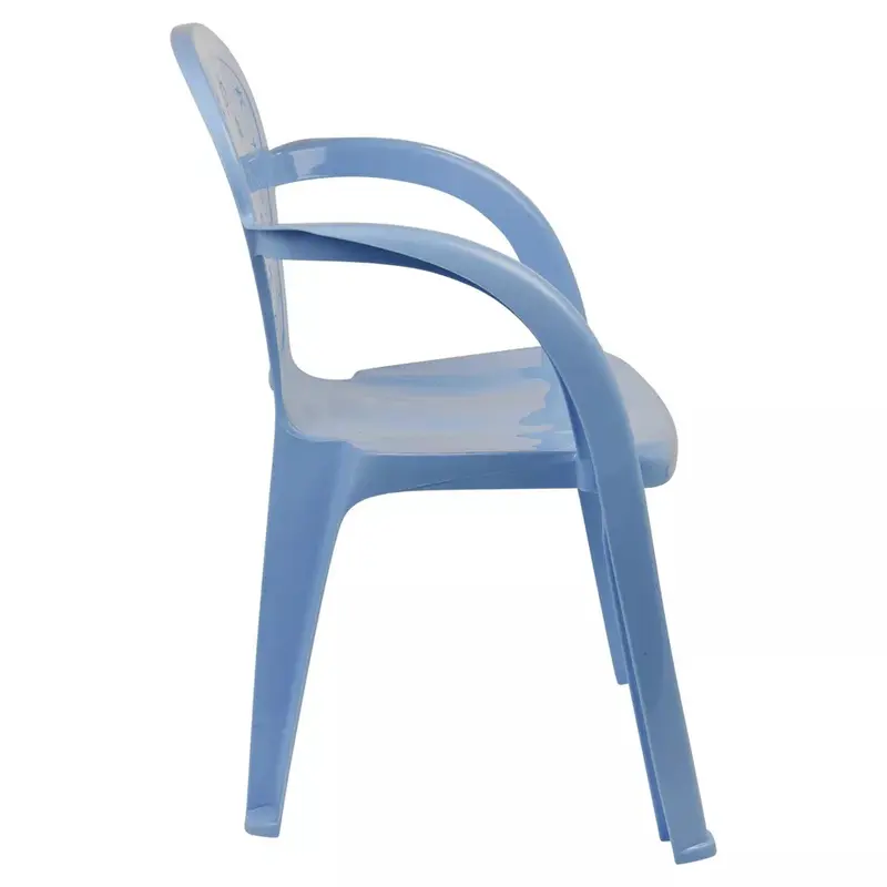 2Pc Coloured Plastic Kids Chairs Stackable Nursery Indoor Outdoor Party Garden Play 7