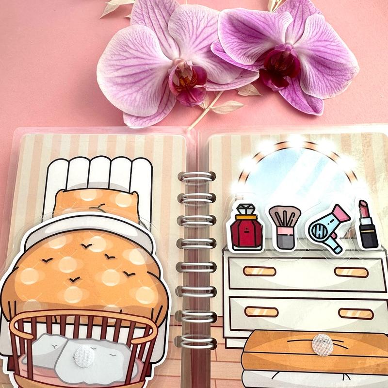New design Toca Boca Mini house four heroes four cats 2