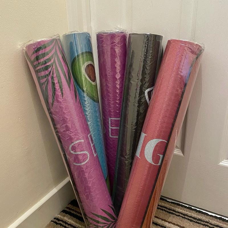 Portable Yoga Mat - Great for Inversions / Hip Thrust Padding / Pilates / Ab Workout | Mini FITNESS Gym Workout Yoga Pilates 1