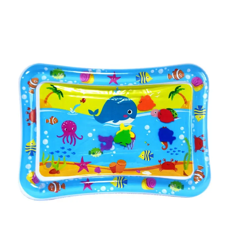 Creative Baby Water Play Mat,Montessori Early educational toys Inflatable kids for Infants Toddlers Baby Toys for 3~24 Months 7