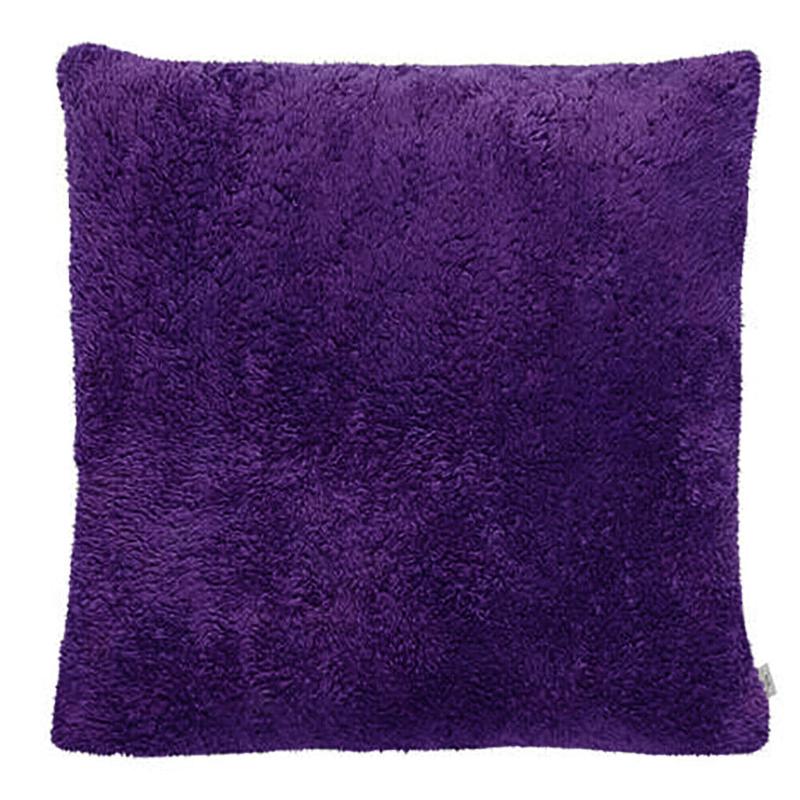 BRIT HOUSE LUXURY SOFT TEDDY BEAR SHERPA FLEECE CUSHION COVER FILLED CUSHION 18" OR 24" 8