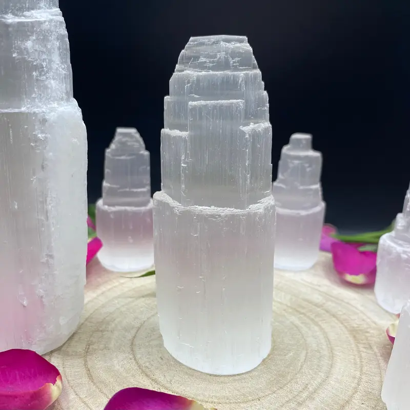 Selenite Towers - Cleansing & Purification 3