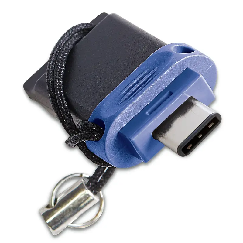 Verbatim Dual - USB 3.0 Drive 32 GB - USB-C / USB-A - Blue 2