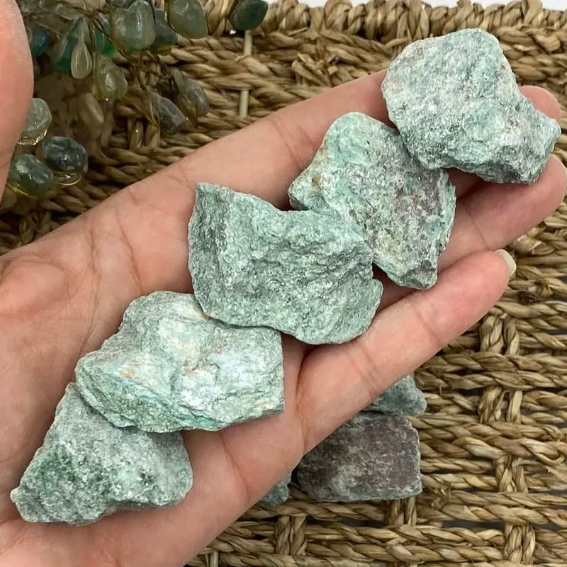 Rough Green Fuchsite Chunk 2