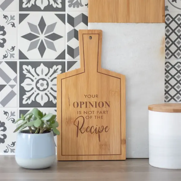 Not Part of the Recipe Bamboo Serving Board 3