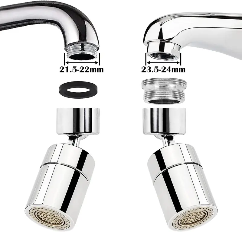 Faucet Sprayer Attachment Kitchen Faucet Aerator Adapter Water Spray Tap Head 3