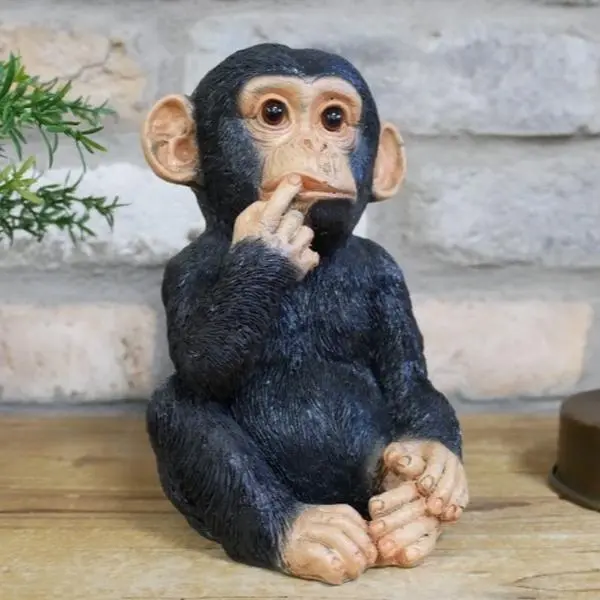 Cute Monkey Ornament for Home Decor and Gifts 0