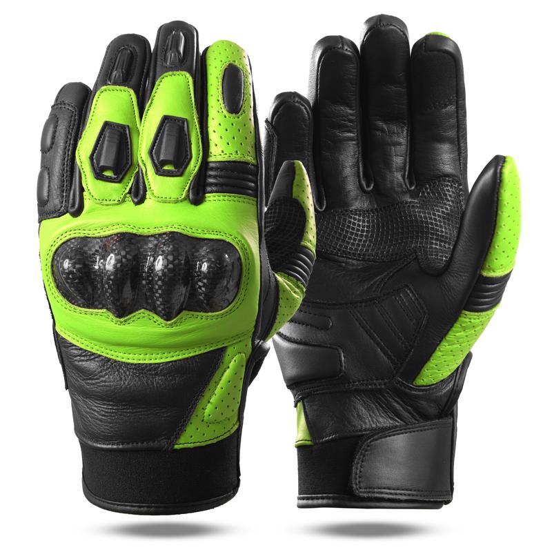 DKZ Leather Motorcycle Gloves Motorbike Thermal  Gloves summer Biker Gloves 3