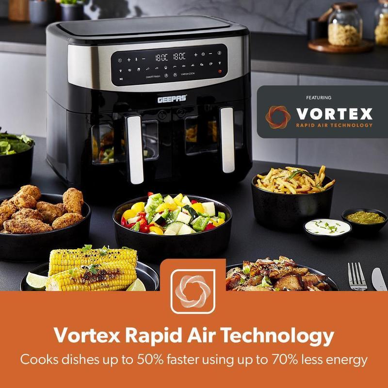 9L Digital Instant VORTEX Dual Basket Air Fryer airfryer 2