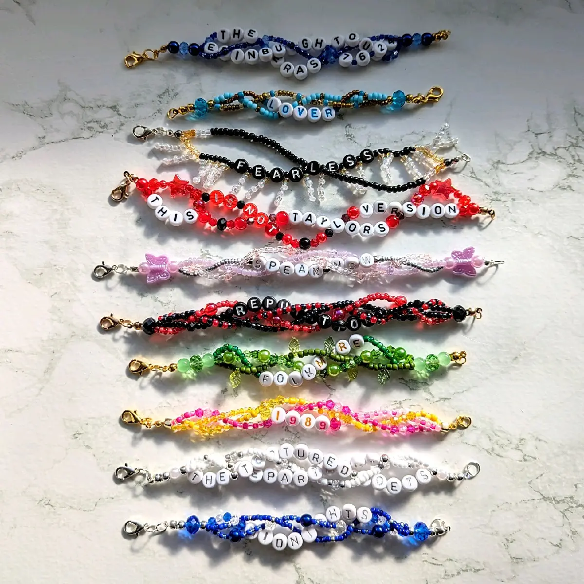 The Eras Tour Show Outfit Inspired Friendship Bracelet Bundle