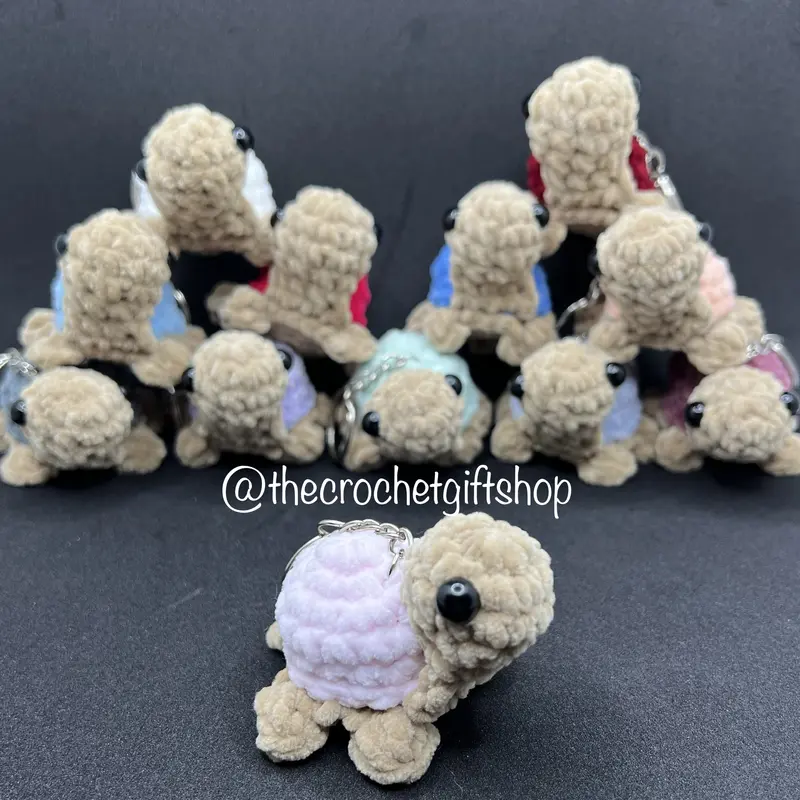 Turtle Keyring Keychain | Super Cute Design | Random Colour Selection 2