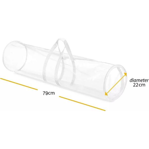 2PCS Cylinder Wrapping Storage Bag for Christmas - Tidy Bag for Wrapping Paper 2
