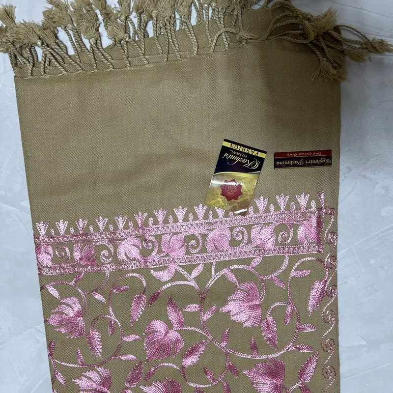 Kashmiri Pashmina Women's Shawl with New Design #hijab#stylish 5