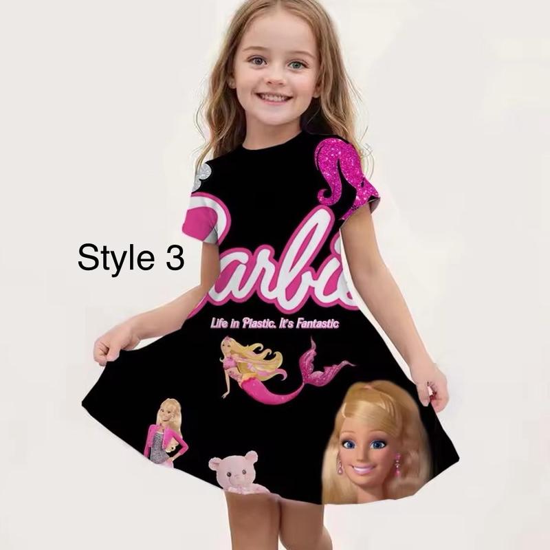 Girls Barbie Summer Dresses 2