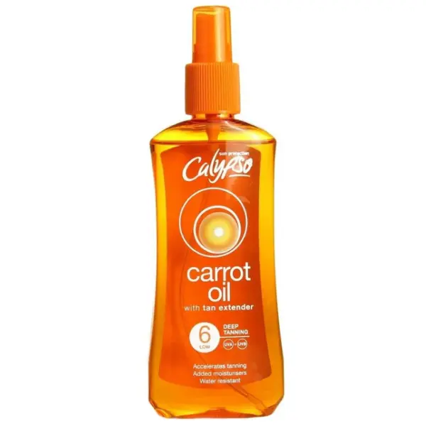 Calypso Carrot Oil Deep Tan Extender & Accelerator SPF6 200ml