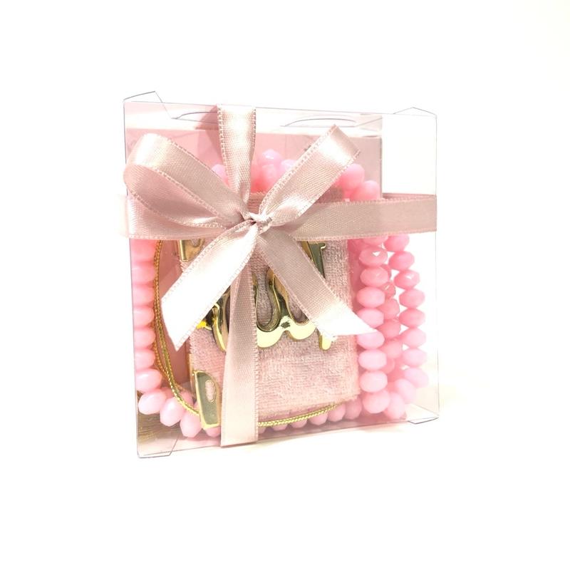 MINI CAR HANGER set bundle  - includes velvet Quran & Tasbeeh 1