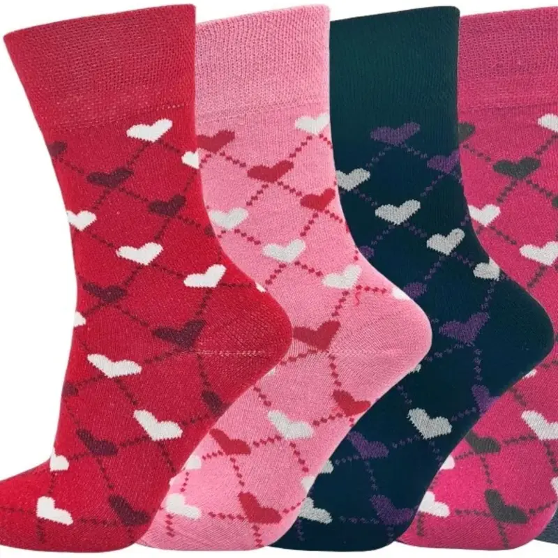 Premium Women's Diabetic Socks - Soft and Breathable Fabric - 12 Pairs - Comfort Comfortable Womenswear Essential Fit Outfit Style Geometric 5