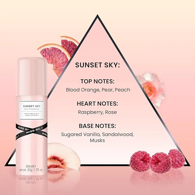 Mini Galore 4-Piece Women's Body Fragrance Gift Set - 50ml Each 1