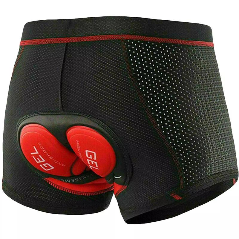 Men Cycling Shorts 5D Gel Padded Underwear MTB Mountain Bike Bicycle Short Pants 4