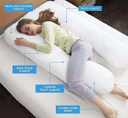 RA Fashion & Textiles ltd High-Quality 9ft and 12ft U-Pillow for Full Comfort and Sleep Quality 2