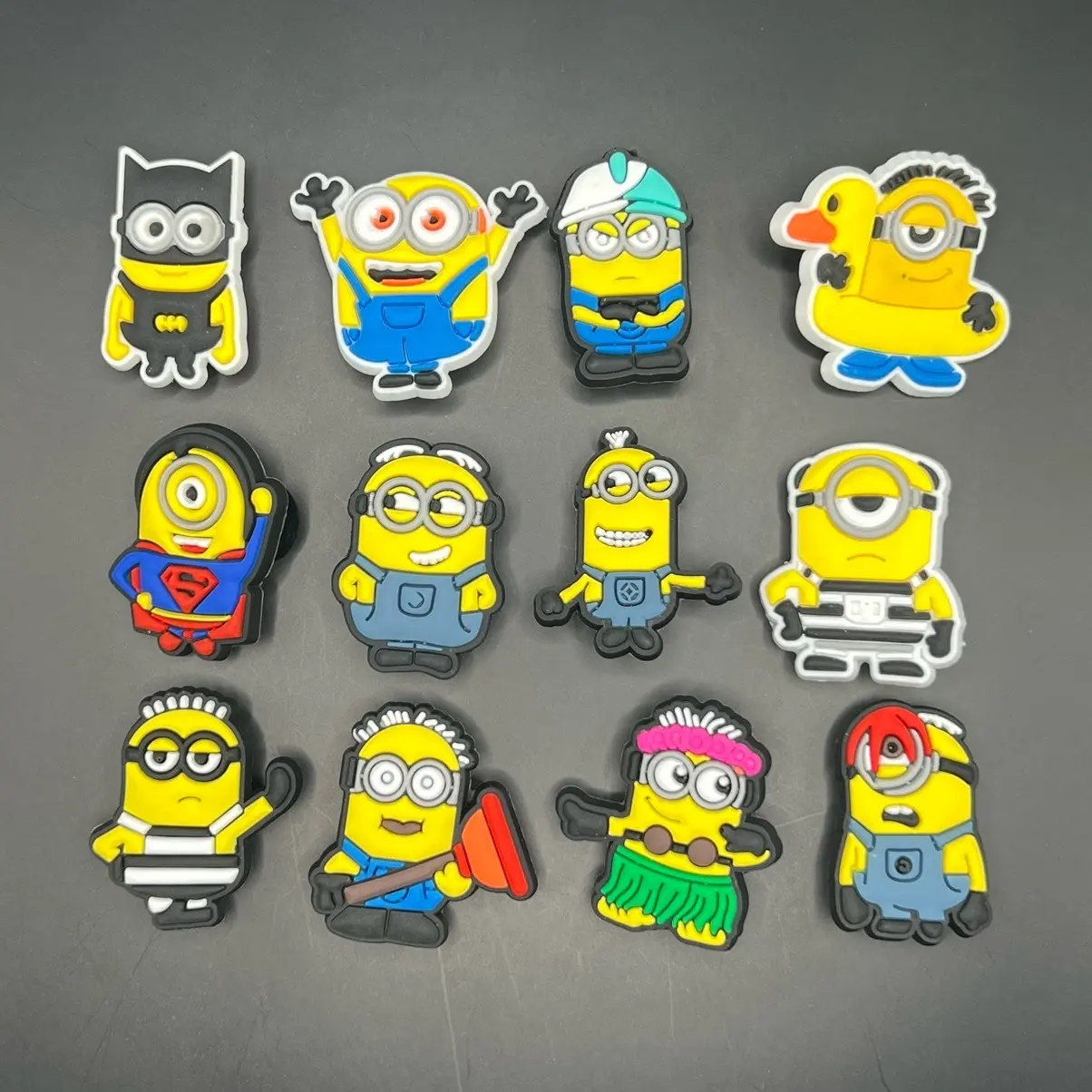 Minion Croc Charms | Croc Charms | Jibbitz | Shoe Decorations | Clog Decoration | Footwear Design | Charm Decoration | Price is for 1 Piece