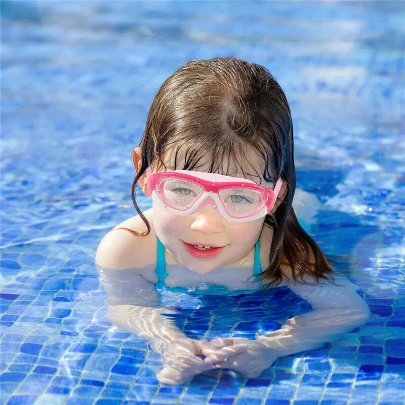 Kids Anti-Fog Swimming Goggles Pool Swim Adjustable Glasses Children Boys Girls 7
