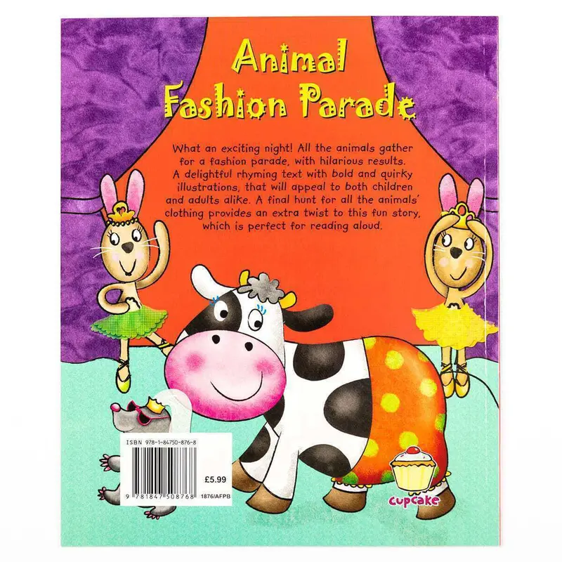 Animal Fashion Parade Children's Bedtime Story Picture Book 2