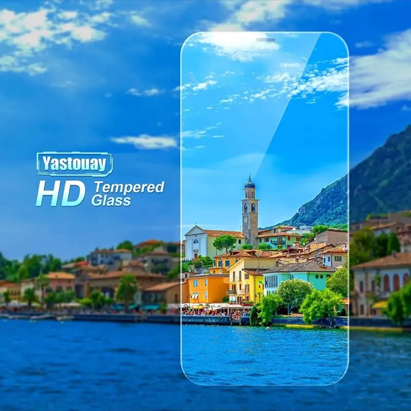 HD Tempered Glass Cellphones Screen Protector Kit, Anti-Scratch Shockproof Smartphone Screen  Protective Film, Phone Protection Accessories for iPhone 11 12 13 14 15 Pro Max iPhone 15 14 Plus Devices, Decalsc 3