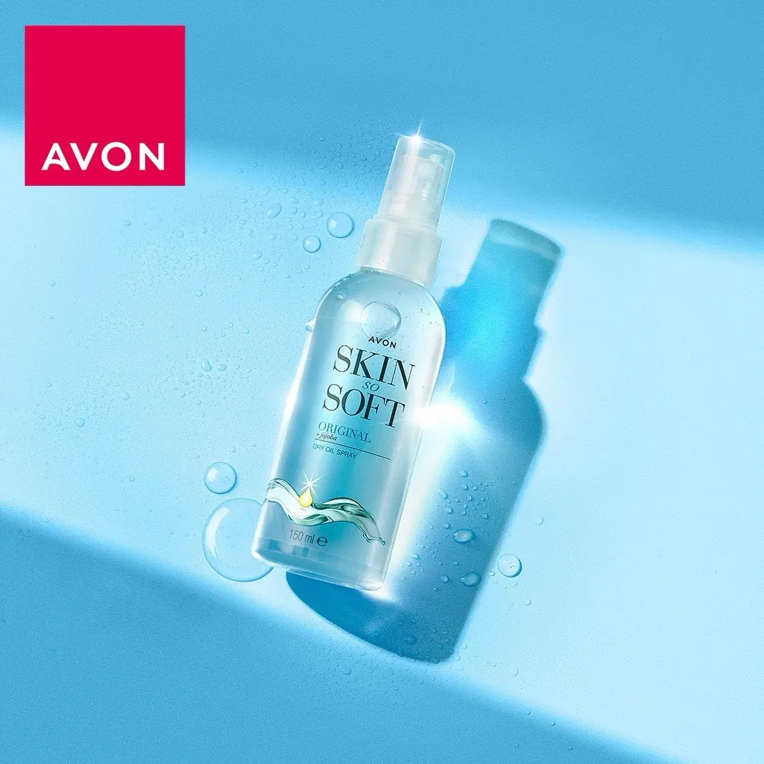 Skin So Soft - dry oil spray, infused with natural oils, including jojoba. Quick-drying formula for smooth skin.