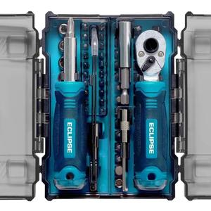 Eclipse Metric Socket & Bit Set - 78 Piece 1/4" Drive Compact Mini  EMS78PS