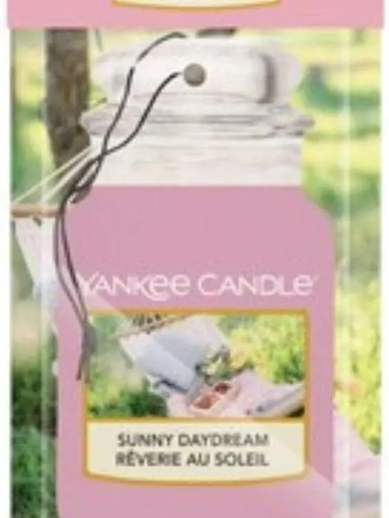 Yankee Candle Sunny Daydream Natural Scenes Car Fragrance - Lovely and Delicate Scent - Single Jar 1