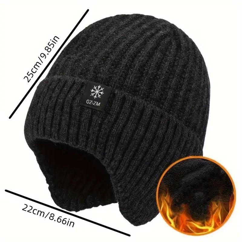 Product Introduction of Unisex Beanie Hat and Scarf Set, Soft and Warm Material straight  bonnet 7
