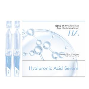 -Ultra Hydrating Serum -Vegan | 5% Hyaluronic Acid Glass Skin Single-Use Vials Skincare Comfort