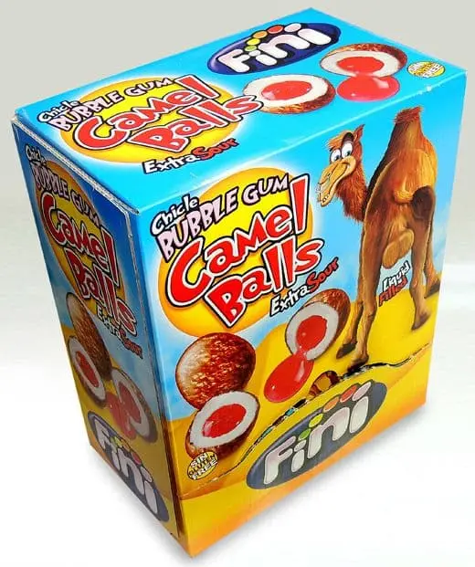 FINI CAMEL BALLS BUBBLEGUMS (FINI) 200 COUNT