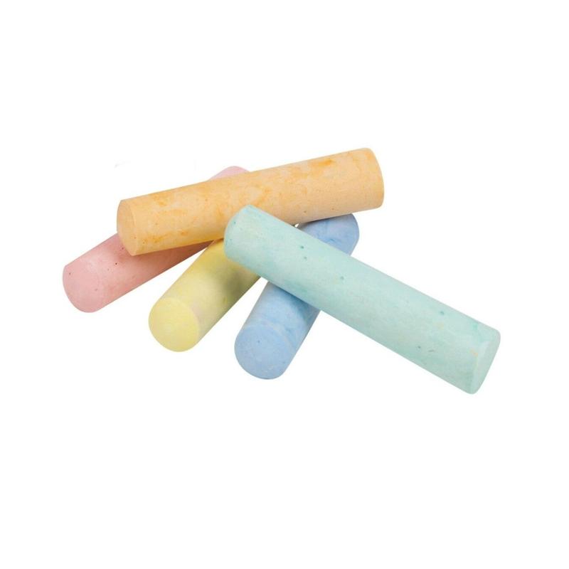 15PCS Multicoloured Giant Sidewalk Pavement Chalk Set with Carry Box for Kids Outdoor Drawing Creative Fun Activities Street Chalks for Boys and Girls 2
