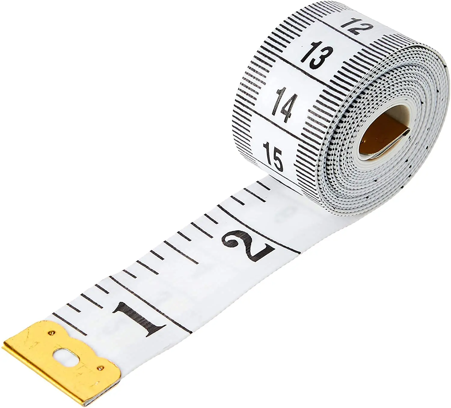 Soft Body Measuring Tape, 1 Count Flexible Belly Measuring Tape with Accurate Dual Scales, Standard & Metric Measuring Tape for Home Office