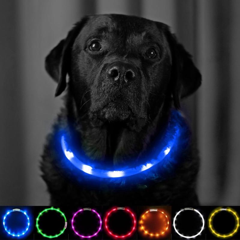 LED Collar for Dogs and Cats - 5***** Rating gray universal doggear 6