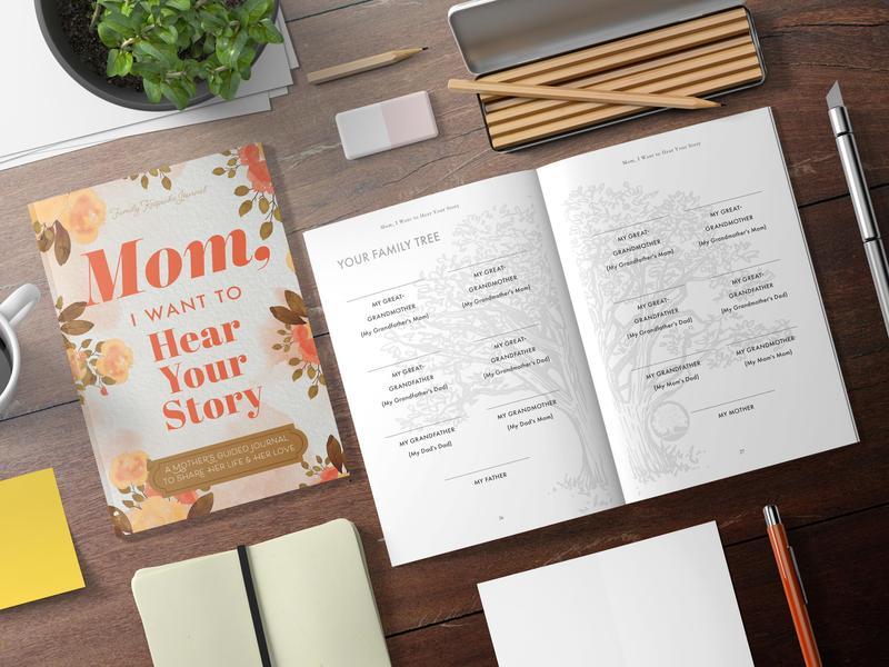 Mom, I Want to Hear Your Story: A Mother’s Guided Journal To Share Her Life & Her Love (Hear Your Story Books) 2