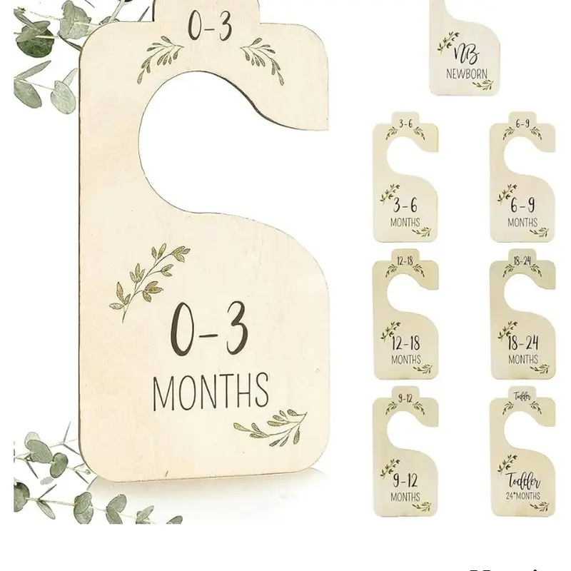 Newborn Wardrobe Dividers - Perfect for Organizing Baby's Clothes 0
