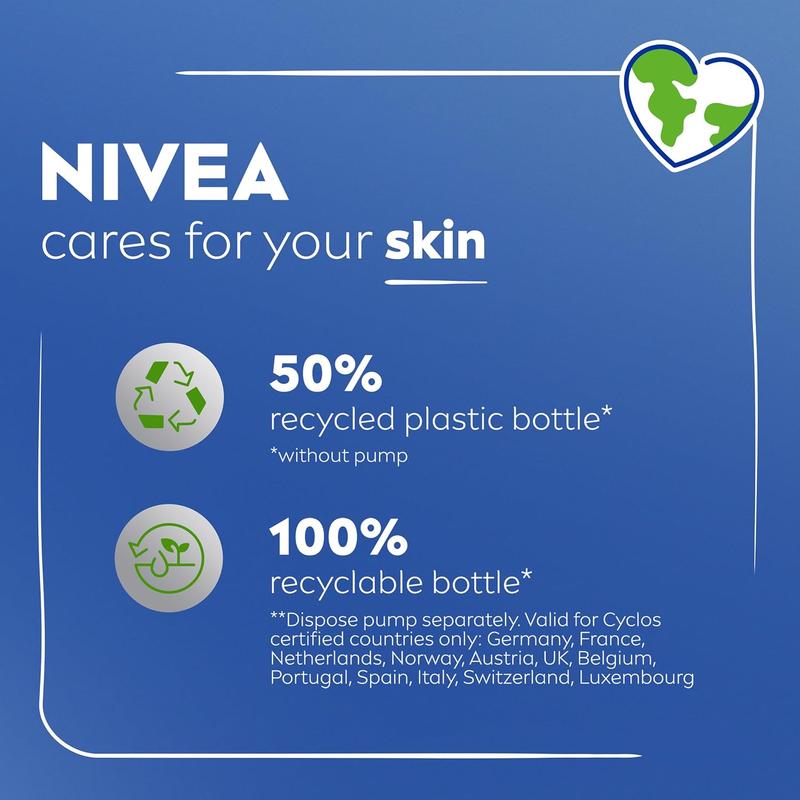 NIVEA Body Repair & Care (400 ml), (Pack Of 3) 72H Moisture Body Lotion with Strengthening Formula, Skin Barrier Strengthening Moisturising Cream, Body Lotion for Dry Skin, With Niacinamide and Glycerin Moisturizer Daily 6