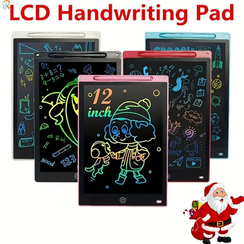 MILAN GOLD LCD Writing Drawing Tablet - 10/12in, a Tool to Unlock Creative Potential and an Educational Gift for Birthday, Christmas - Also a Great Piece of Stationery 0